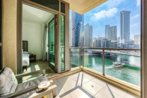 Marina Quays 1 BDR plus Guest Room, Dubai Marina